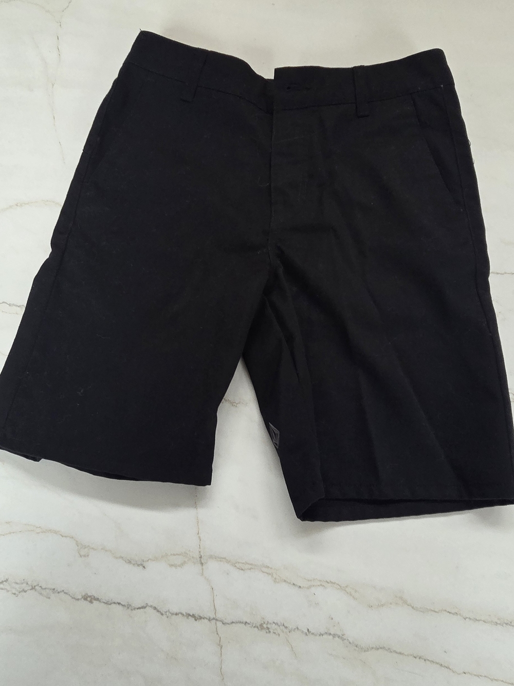 Volcom Boys Black Shorts - Size 27 (Approx. 12 Years)